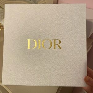 Dior Luxurious White and Gold Gift Box